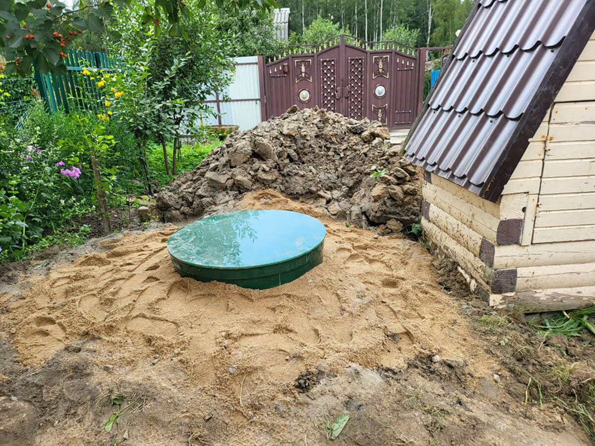 Кессон для скважины на участке