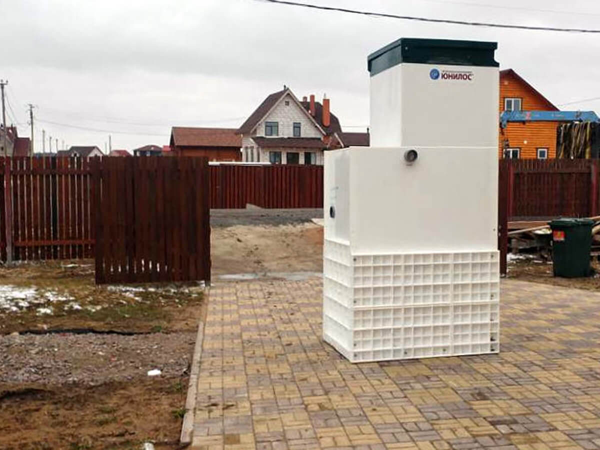 Установка септика своими руками