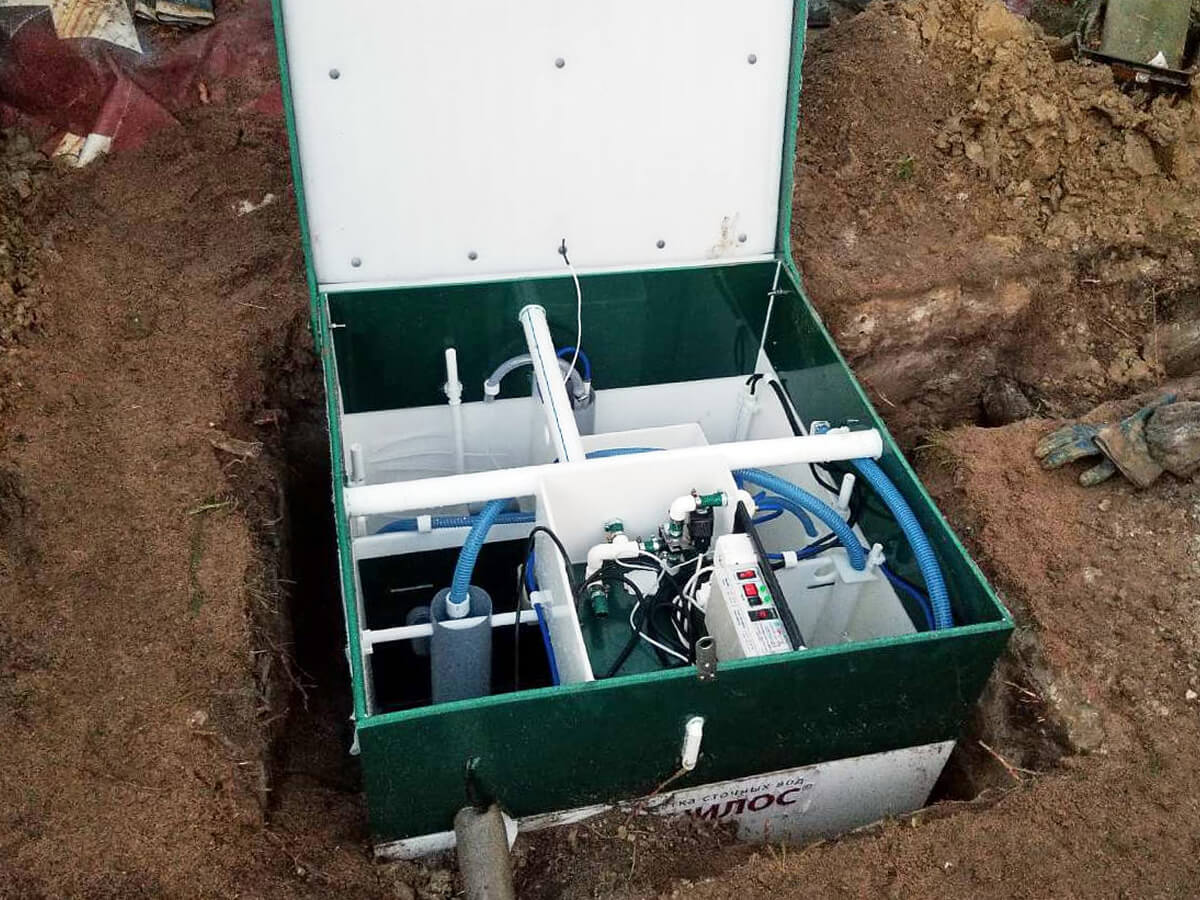 Станция очистки сточных вод Юнилос