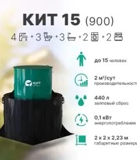 Септик КИТ 15 (900)