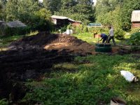 Обсыпка станции песком БиоПурит 5