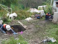 В процессе работы строительства