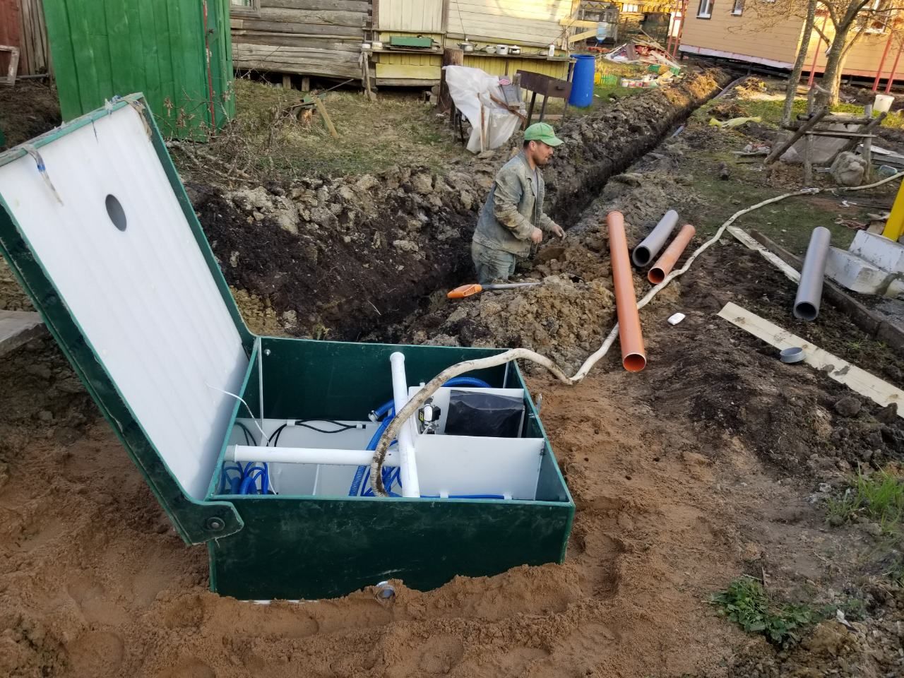 Виды септиков для дачи и загородного дома фото 1